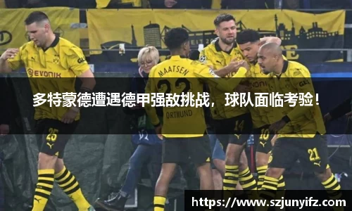 多特蒙德遭遇德甲强敌挑战，球队面临考验！